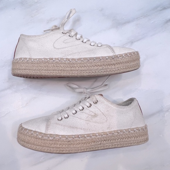 Tretorn Eve Espadrille Flatform Sneaker, size 7.5 - Picture 2 of 8